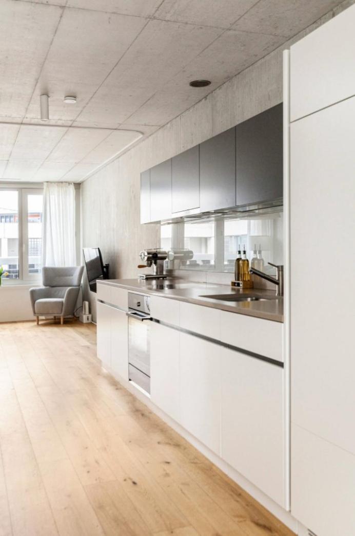Designer-maisonette Im Industrie Chic 3,5 Zürich